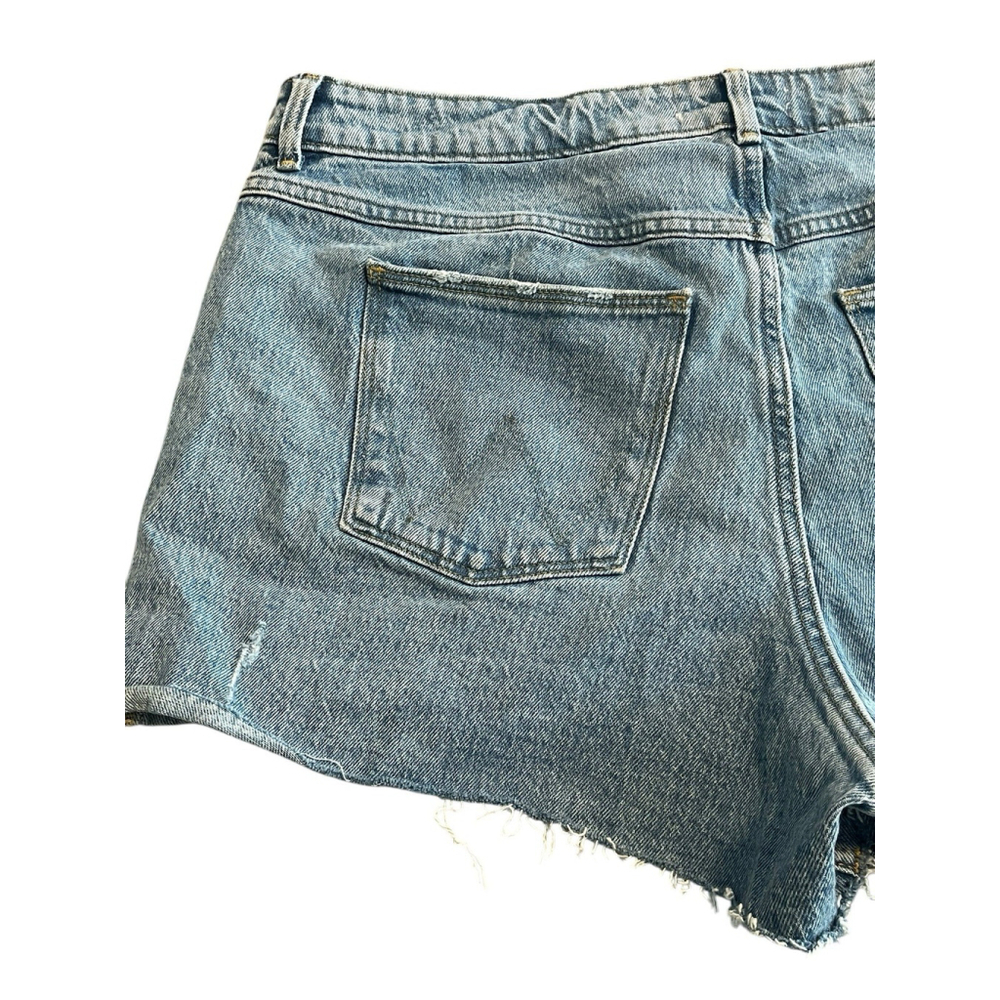 Wrangler Denim Shorts Womens 14/32 High-Rise Vintage 3” Cutoff Jean Shorts NEW - Picture 8 of 10